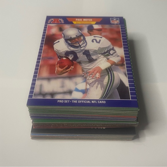 1989 - 1990  Pro Set Football Cards Lot of 63 Cards Vintage - Picture 1 of 8
